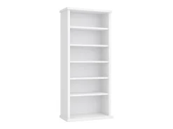 Móvel De Arrumação*VCM Prateleira de mídia de CD / DVD Classic Branco A. 92 x L. 31 x P. 18 cm Multicor