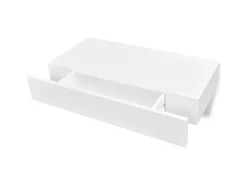Prateleira de parede c/ 1 gaveta para livros/DVD MDF PT123435^ Prateleira