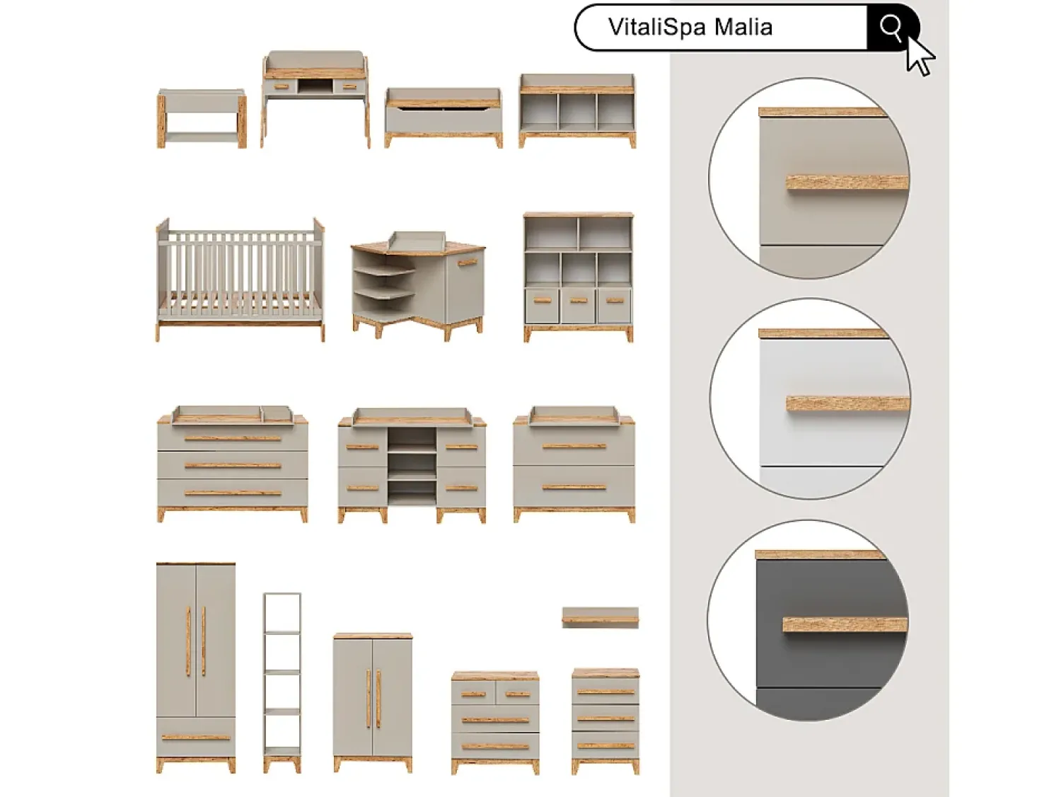 Vicco Prateleira de parede para quarto infantil /artesanal 70x20x20 malia^ Prateleira