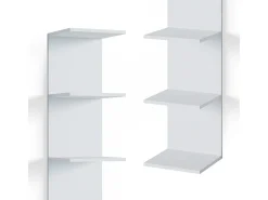 Prateleira*Vicco Prateleira de parede para o quarto das crianças 30x28x190 paolo Branco