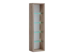 Hot VCM Prateleira de parede Rasato Sonoma Oak A. 77 x L. 21 x P. 14 cm Multicor