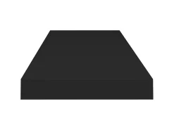 Prateleira| Prateleira de parede suspensa 80x23,5x3,8 cm MDF PT570153 Preto