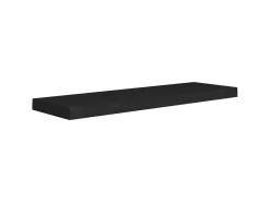 Prateleira| Prateleira de parede suspensa 80x23,5x3,8 cm MDF PT570153 Preto
