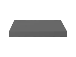 Prateleira| Prateleira de parede suspensa 40x23x3,8 cm MDF cinza PT163831 Cinzento