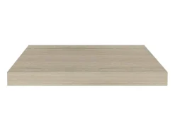 Prateleira| Prateleira de parede suspensa 50x23x3,8 cm MDF cor carvalho PT437383 Castanho