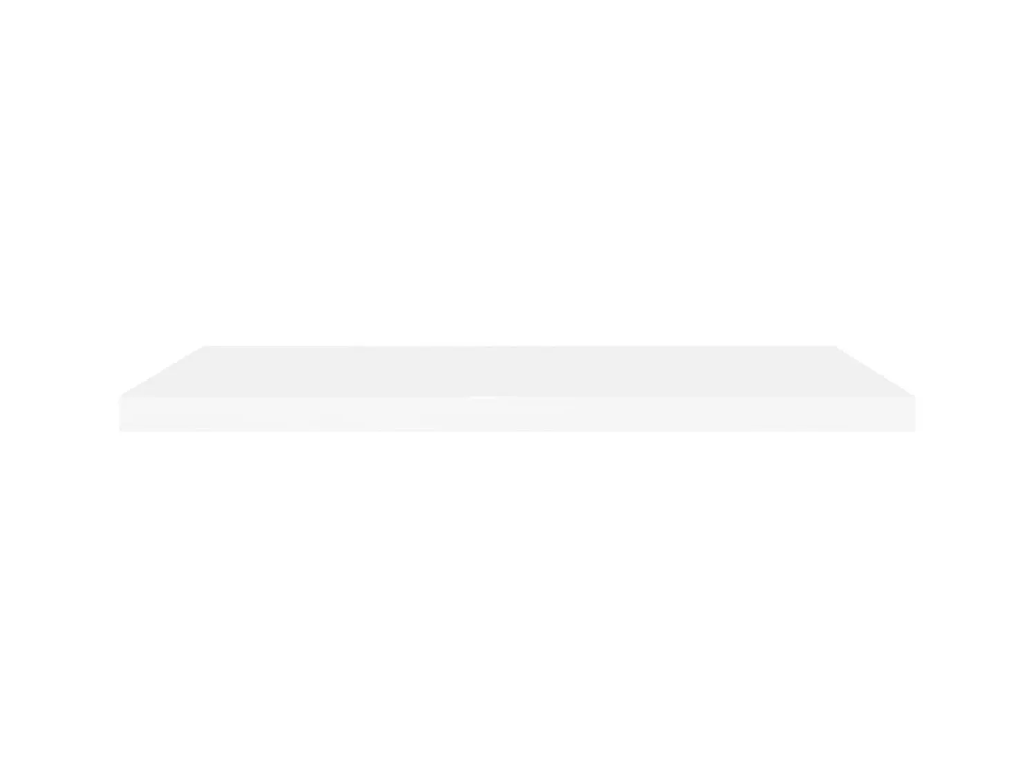 Prateleira de parede suspensa 90x23,5x3,8 cm MDF PT280994^ Prateleira