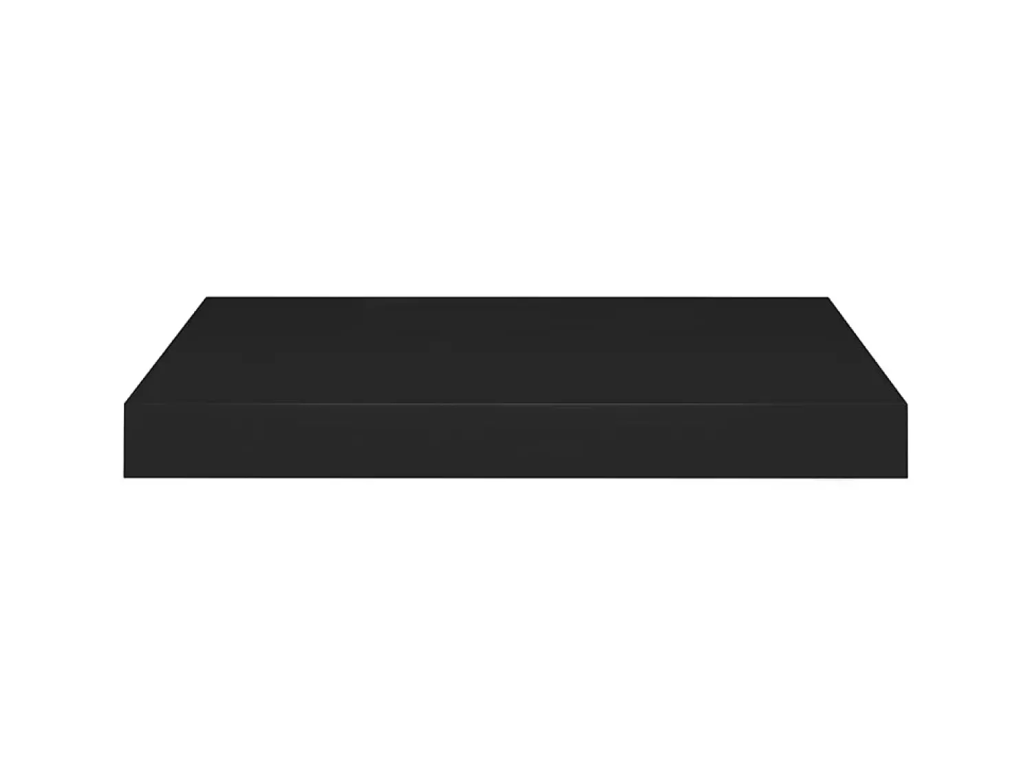 Prateleira* Prateleira de parede suspensa 40x23x3,8 cm MDF PT826076 Preto
