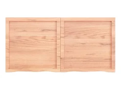 Prateleira| Prateleira de parede 120x60x(2-6) cm carvalho tratado PT311831 Castanho