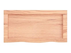 Prateleira| Prateleira de parede 60x30x(2-6) cm carvalho tratado PT124419 Castanho
