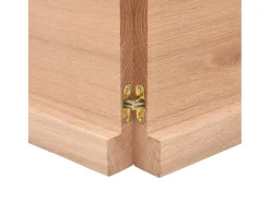 Sale Prateleira de parede 180x60x(2-4) cm carvalho tratado PT785827 Castanho