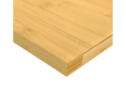 Prateleira* Prateleira de parede 60x20x1,5 cm bambu PT519506 Castanho