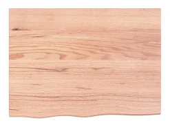 Prateleira de parede 80x60x2 cm carvalho tratado -claro PT548836^ Prateleira