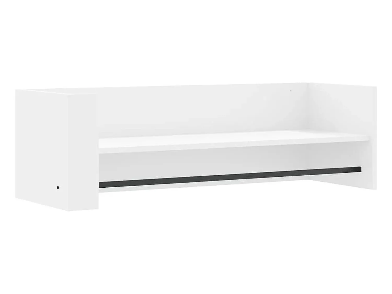 Discount Prateleira de parede 100x35x30,5 cm derivados de madeira PT626729 Branco