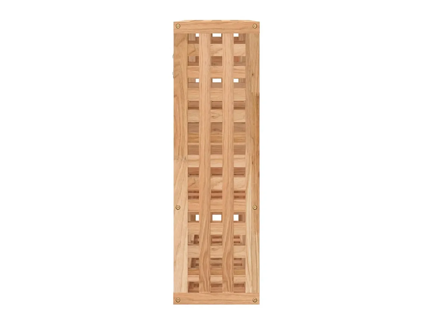Best Prateleira de parede 49x15x49 cm madeira de nogueira maciça PT665265 Castanho