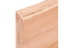vidaxl Prateleira de parede 120x50x(2-6) cm carvalho tratado^ Prateleira
