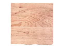 Prateleira| Prateleira de parede 60x60x2 cm carvalho tratado -claro PT912373 Castanho