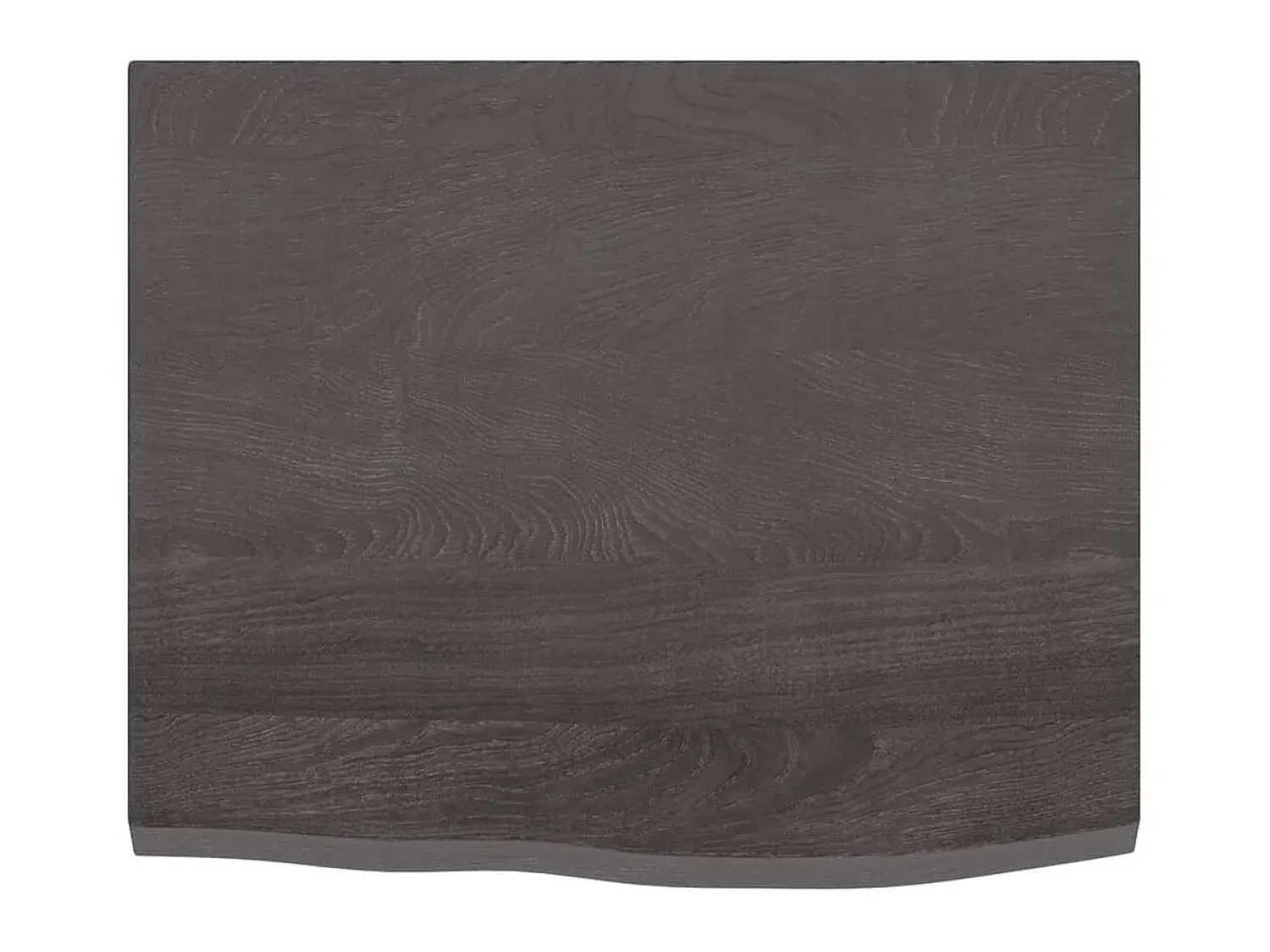 Prateleira de parede 60x50x2cm carvalho tratado -escuro PT484512^ Prateleira