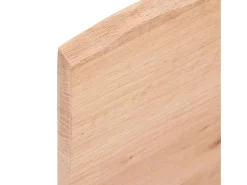 Prateleira de parede 100x40x2cm carvalho tratado -claro PT900695^ Prateleira