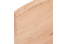 Discount Prateleira de parede 100x50x2cm carvalho tratado -claro PT513880 Castanho