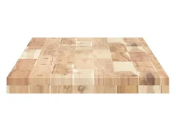 Prateleira flutuante 2pcs 160x40x4 cm acácia maciça não tratada PT233140^ Prateleira
