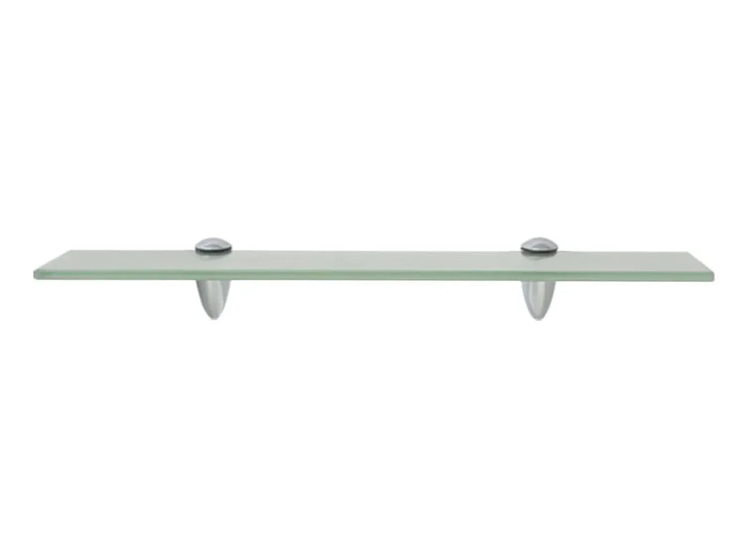 Prateleira flutuante vidro 50x10 cm 8 mm PT461451^ Prateleira