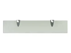 Prateleira flutuante vidro 50x10 cm 8 mm PT461451^ Prateleira