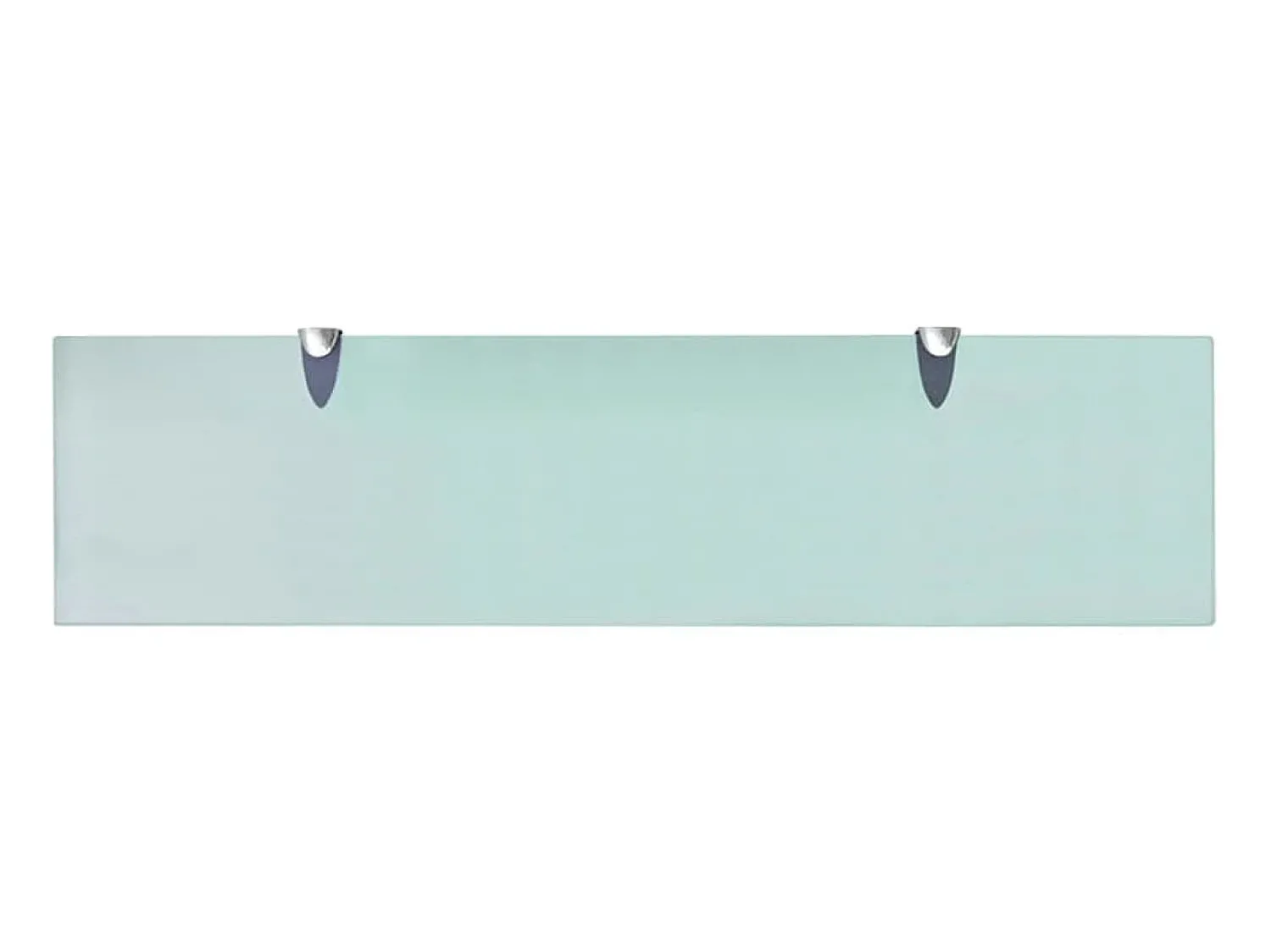 Prateleira* Prateleira flutuante vidro 80x20 cm 8 mm PT408582 Transparente