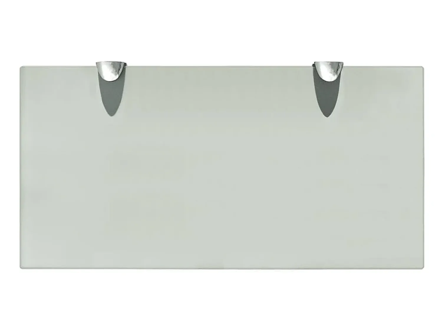 Prateleira* Prateleira flutuante vidro 40x20 cm 8 mm PT923760 Transparente