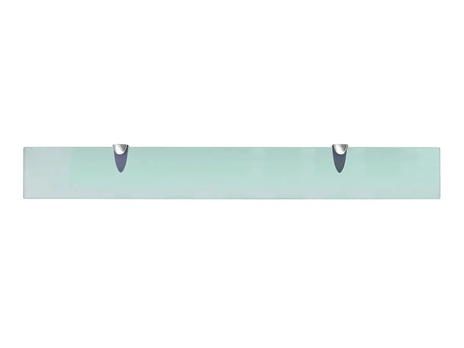 Hot Prateleira flutuante vidro 80x10 cm 8 mm PT380751 Transparente