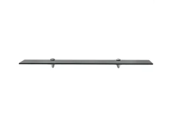 Prateleira* Prateleira flutuante vidro 80x10 cm 8 mm PT627359 Preto