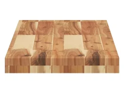 vidaxl Prateleira flutuante 80x30x4 cm acácia maciça acabamento a óleo^ Prateleira