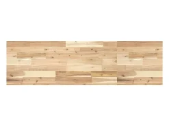 Prateleira flutuante 140x40x4 cm acácia maciça não tratada PT423089^ Prateleira