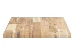 Prateleira| Prateleira flutuante 60x40x2 cm acácia maciça não tratada PT630359 Castanho