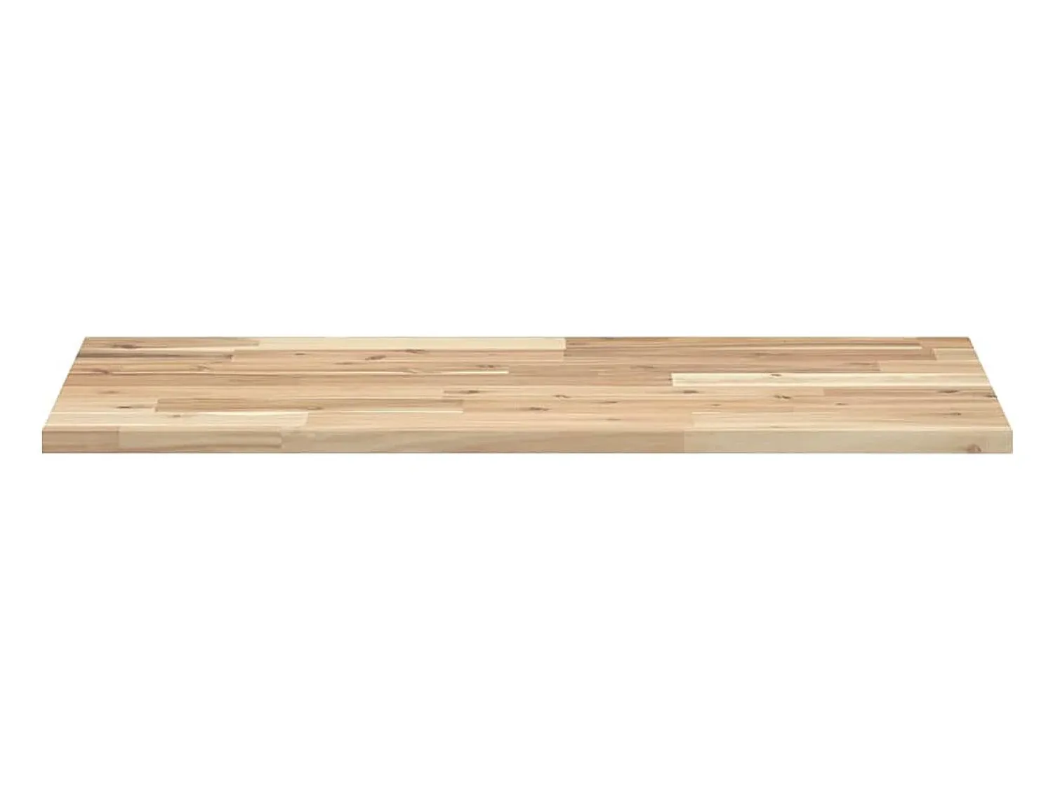 Prateleira| Prateleira flutuante 60x40x2 cm acácia maciça não tratada PT630359 Castanho