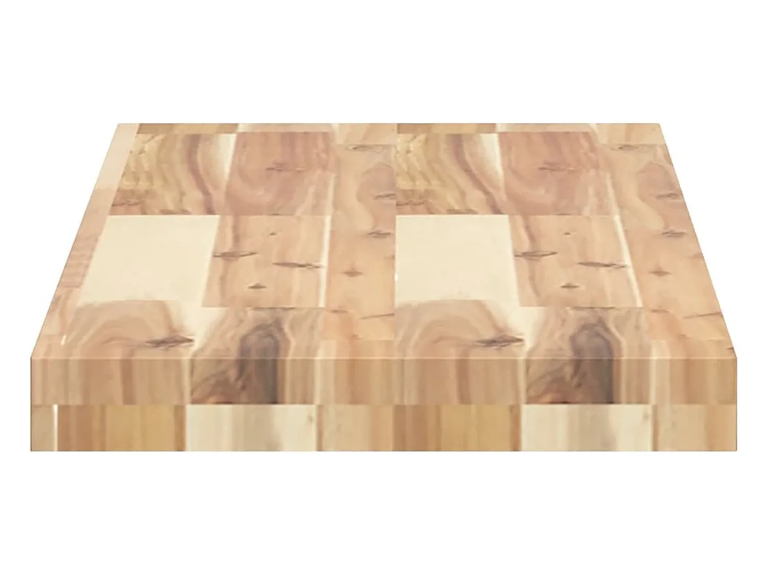 Prateleira flutuante 100x30x4 cm acácia maciça não tratada PT912070 Castanho