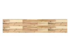 Prateleira flutuante 140x30x4 cm acácia maciça não tratada PT874480 Castanho