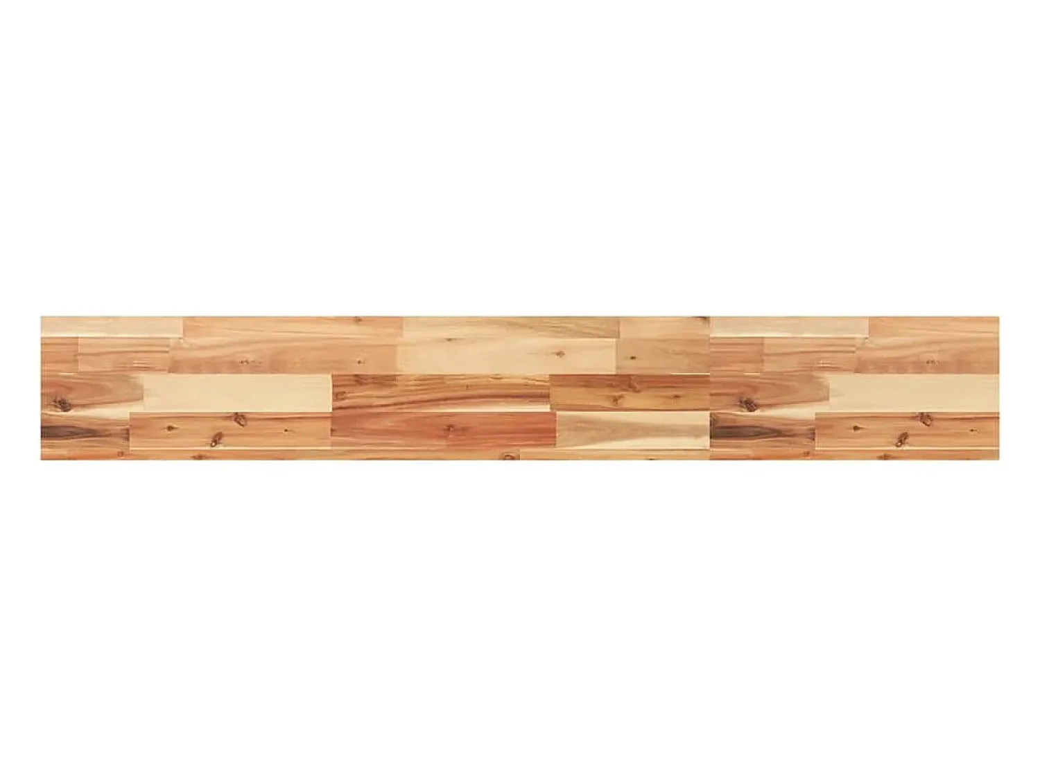 vidaxl Prateleira flutuante 160x20x4cm acácia maciça acabamento a óleo^ Prateleira