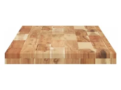 Prateleira flutuante 120x40x4cm acácia maciça acabamento a óleo PT857099^ Prateleira
