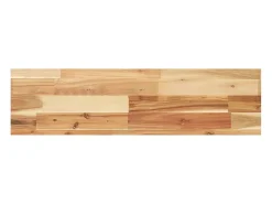 Clearance vidaxl Prateleira flutuante 100x20x4cm acácia maciça acabamento a óleo Castanho
