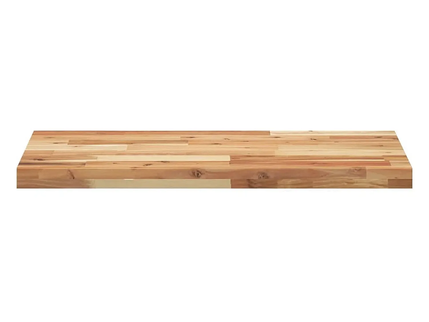 vidaxl Prateleira flutuante 160x40x4cm acácia maciça acabamento a óleo^ Prateleira