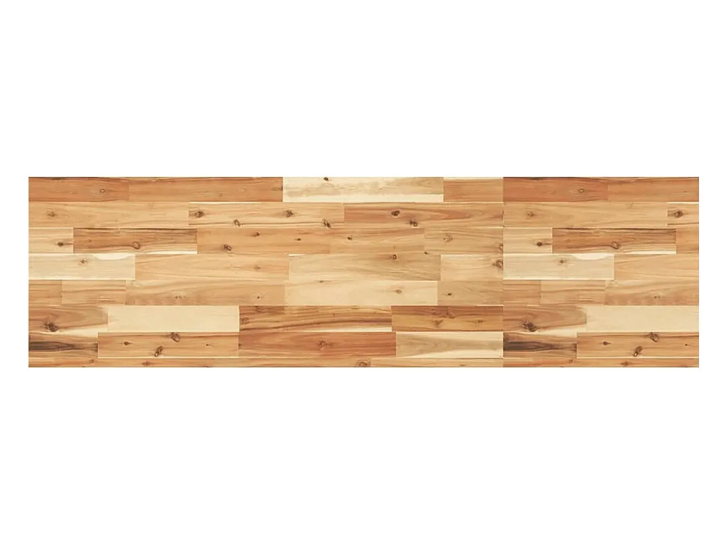 vidaxl Prateleira flutuante 160x40x4cm acácia maciça acabamento a óleo^ Prateleira