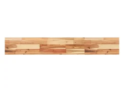 Outlet Prateleira flutuante 140x20x4cm acácia maciça acabamento a óleo PT101660 Castanho