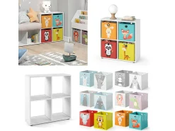 Prateleira*Vicco Prateleira para crianças 72.6x29x72 tetra Branco