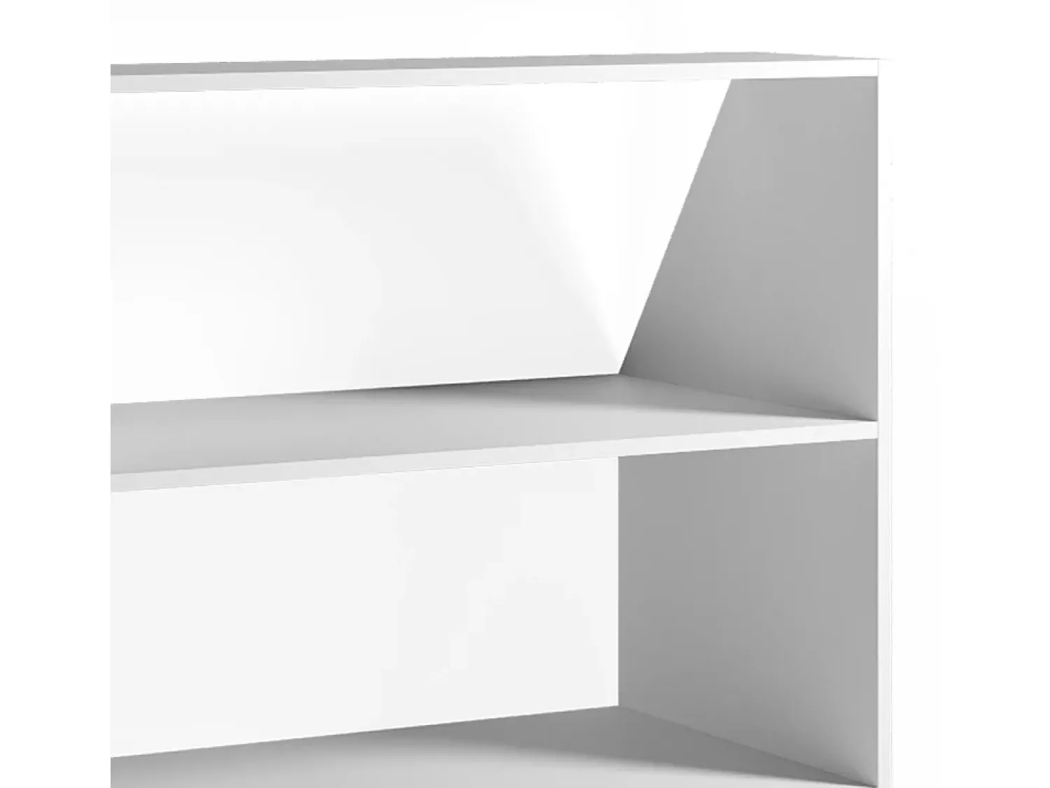 Prateleira*Vicco Prateleira para tectos inclinados 90x50x100 Branco