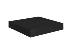 Prateleira| Prateleira parede suspensa 23x23,5x3,8 cm MDF PT566967 Preto