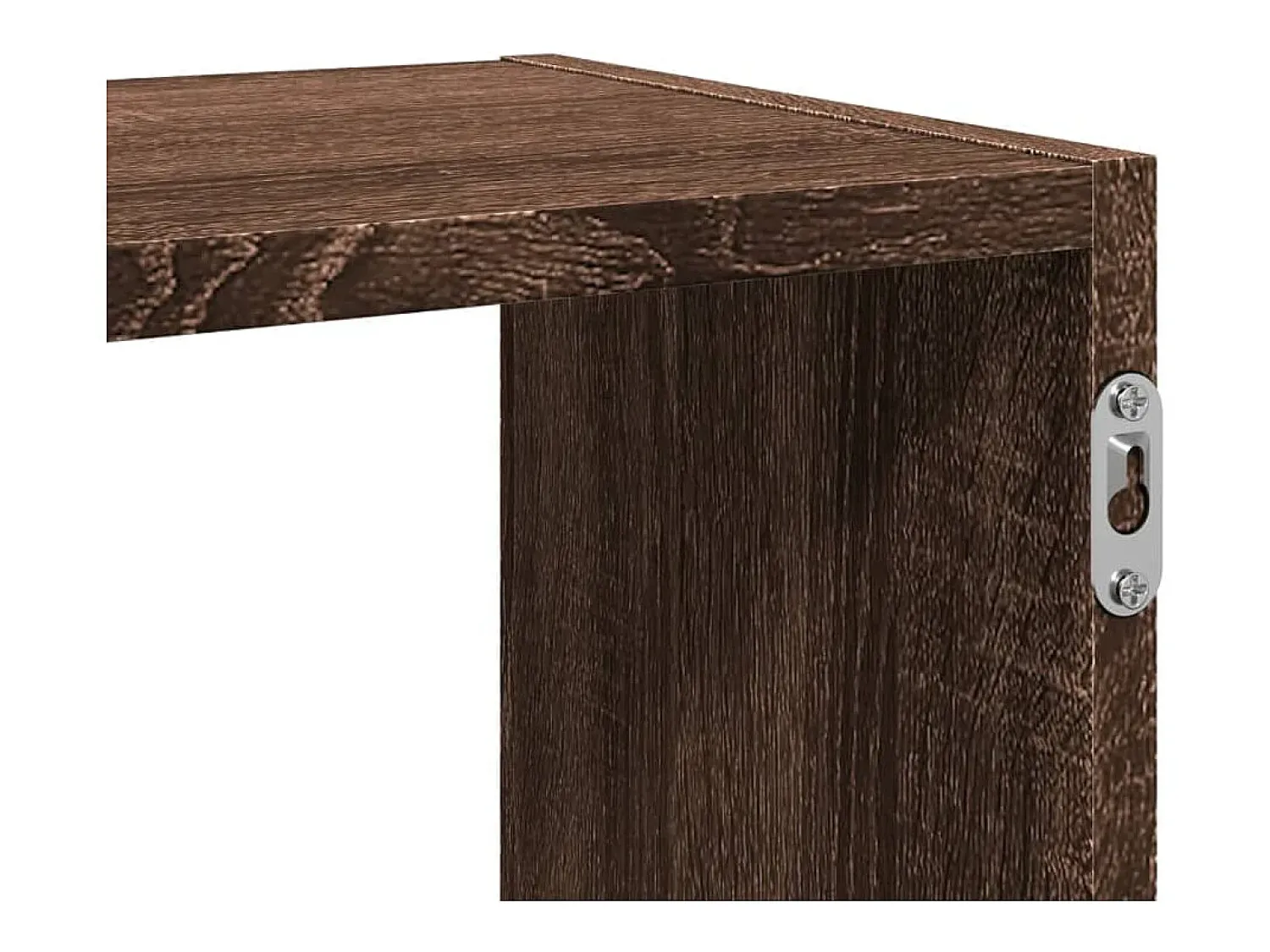 vidaxl Prateleira parede 100x25x50 cm deriv. madeira carvalho^ Prateleira