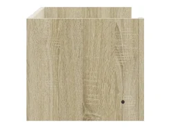 Prateleira|vidaxl Prateleira parede 100x35x30,5 cm deriv. madeira carvalho sonoma Castanho