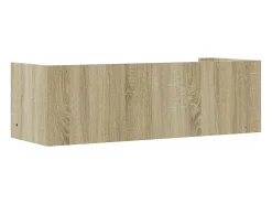Prateleira|vidaxl Prateleira parede 100x35x30,5 cm deriv. madeira carvalho sonoma Castanho