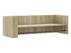 Prateleira* Prateleira parede 100x35x30,5 cm deriv. madeira carvalho sonoma PT179506 Castanho