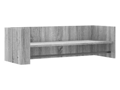 Prateleira* Prateleira parede 100x35x30,5 cm deriv. de madeira cinza sonoma PT858346 Cinzento